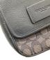 中古・古着 COACH (コーチ) シグネチャー ルーカス クロスボディバッグ ブラック：8000円