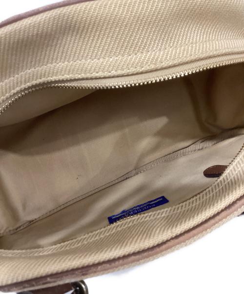 BURBERRY BLUE LABEL（バーバリー ブルー レーベル）BURBERRY BLUE LABEL (バーバリー ブルー レーベル) ボストンバッグ ブラウンの古着・服飾アイテム