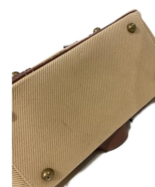 BURBERRY BLUE LABEL（バーバリー ブルー レーベル）BURBERRY BLUE LABEL (バーバリー ブルー レーベル) ボストンバッグ ブラウンの古着・服飾アイテム