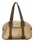 BURBERRY BLUE LABEL (バーバリー ブルー レーベル) ボストンバッグ ブラウン：8000円