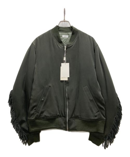 ALLEGE（アレッジ）ALLEGE (アレッジ) フリンジボンバージャケット オリーブ サイズ:L 未使用品の古着・服飾アイテム