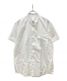 HELMUT LANG（ヘルムートラング）の古着「デザインポケット 半袖シャツ」｜ホワイト