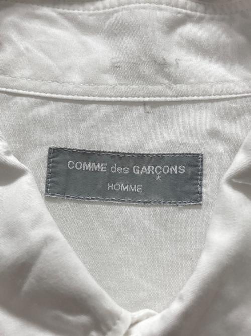 COMME des GARCONS HOMME（コムデギャルソン オム）COMME des GARCONS HOMME (コムデギャルソン オム) 90's スモールカラードレスシャツ ホワイト サイズ:表記無しの古着・服飾アイテム