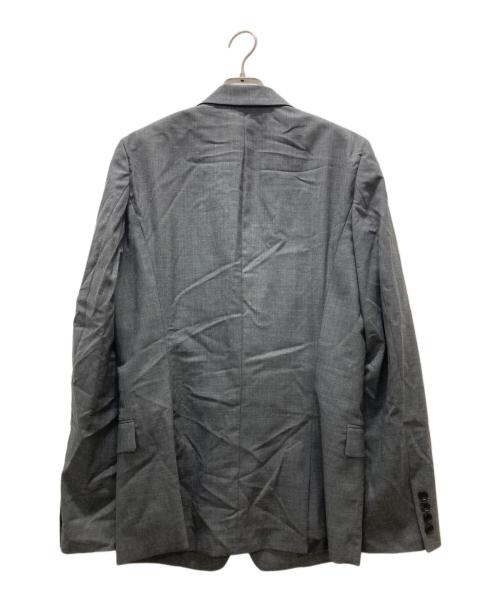 ato（アトウ）ato (アトウ) ウエストシェイプ 2Bテーラードジャケット グレー サイズ:M 未使用品の古着・服飾アイテム