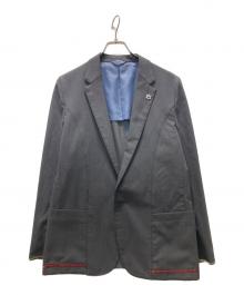 LANVIN en Bleu（ランバンオンブルー）の古着「テーラードジャケット」｜グレー