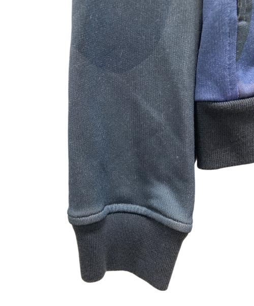 ALEXANDER McQUEEN（アレキサンダーマックイーン）ALEXANDER McQUEEN (アレキサンダーマックイーン) 総柄スウェットブルゾン ネイビー サイズ:Mの古着・服飾アイテム