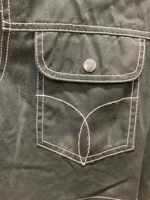 VANSON（バンソン）VANSON (バンソン) コットンバイカージャケット ブラック サイズ:XLの古着・服飾アイテム