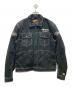 VANSON（バンソン）の古着「コットンバイカージャケット」｜ブラック