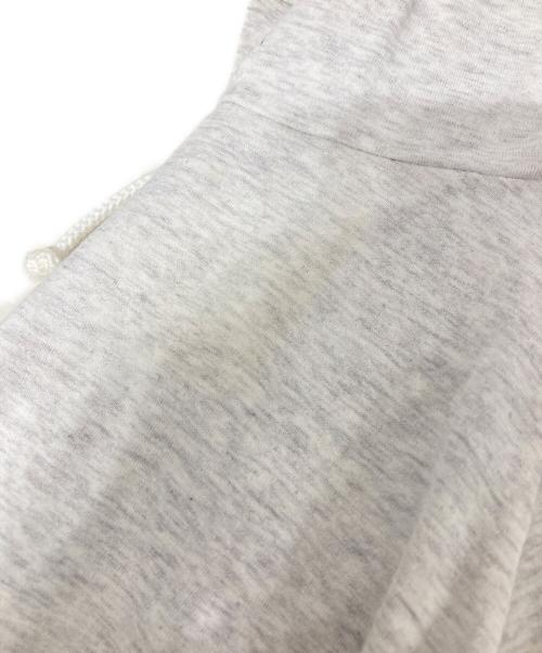 adidas（アディダス）adidas (アディダス) トレフォイル柄パーカー/デサント期 ライトグレー サイズ:Lの古着・服飾アイテム