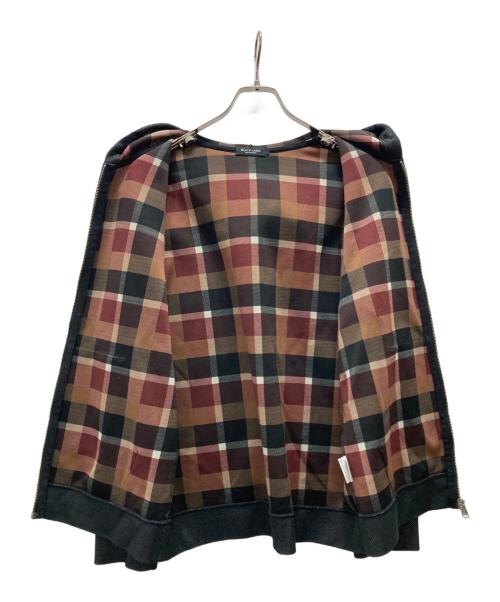 BLACK LABEL CRESTBRIDGE（ブラックレーベル クレストブリッジ）BLACK LABEL CRESTBRIDGE (ブラックレーベル クレストブリッジ) ジップパーカー ブラック サイズ:Lの古着・服飾アイテム