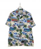 reyn spoonerレイン スプナー）の古着「american classics アロハシャツ」｜ブルー
