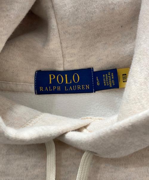 POLO RALPH LAUREN（ポロ・ラルフローレン）POLO RALPH LAUREN (ポロ・ラルフローレン) パーカー ベージュ サイズ:Lの古着・服飾アイテム