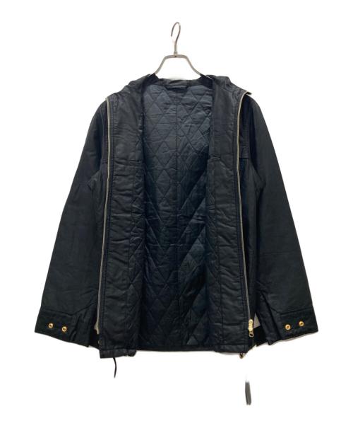 DESIGNWORKS（デザインワークス）DESIGNWORKS (デザインワークス) フーデッドジャケット ブラック サイズ:48 未使用品の古着・服飾アイテム
