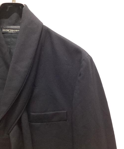 KRIS VAN ASSCHE（クリス ヴァン アッシュ）KRIS VAN ASSCHE (クリス ヴァン アッシュ) io corso como ストールドッキングジャケット ブラック サイズ:46の古着・服飾アイテム