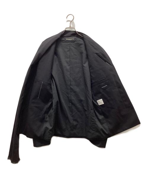KRIS VAN ASSCHE（クリス ヴァン アッシュ）KRIS VAN ASSCHE (クリス ヴァン アッシュ) io corso como ストールドッキングジャケット ブラック サイズ:46の古着・服飾アイテム