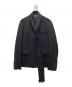 KRIS VAN ASSCHE（クリス ヴァン アッシュ）の古着「ストールドッキングジャケット」｜ブラック