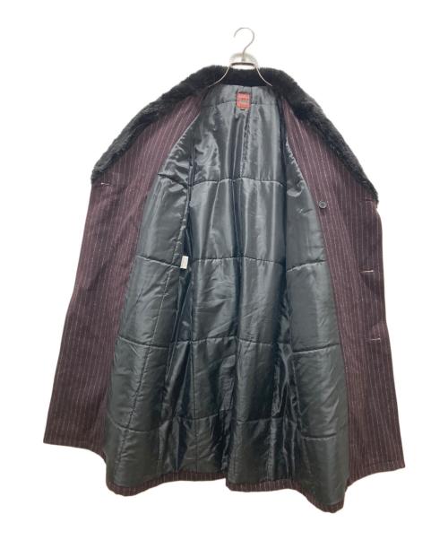GAULTIER JEANS（ゴルチエジーンズ）GAULTIER JEANS (ゴルチエジーンズ) 中綿ダブルコート レッド サイズ:48の古着・服飾アイテム