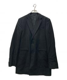 CoSTUME NATIONAL HOMME（コスチューム ナショナル オム）の古着「イタリア製チェスターコート」｜ブラック