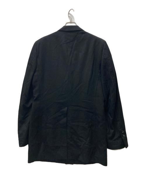 CoSTUME NATIONAL HOMME（コスチューム ナショナル オム）CoSTUME NATIONAL HOMME (コスチューム ナショナル オム) イタリア製チェスターコート ブラック サイズ:Mの古着・服飾アイテム