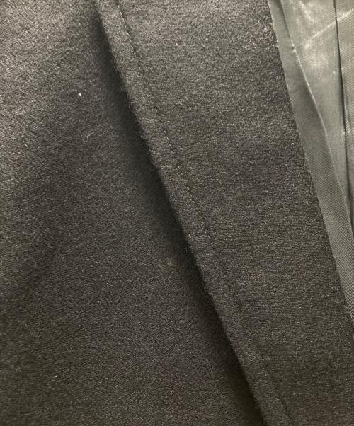 CoSTUME NATIONAL HOMME（コスチューム ナショナル オム）CoSTUME NATIONAL HOMME (コスチューム ナショナル オム) イタリア製チェスターコート ブラック サイズ:Mの古着・服飾アイテム