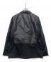 LANVIN en Bleu (ランバンオンブルー) ナイロンテーラードジャケット ブラック サイズ:50 未使用品：5000円
