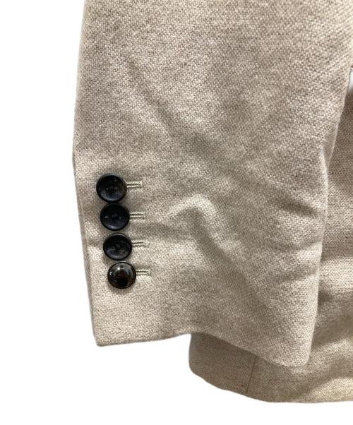 LANVIN en Bleu（ランバンオンブルー）LANVIN en Bleu (ランバンオンブルー) テーラードジャケット ベージュ サイズ:Lの古着・服飾アイテム