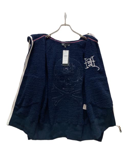Ed Hardy（エド ハーディー）Ed Hardy (エド ハーディー) バックスカルボアパーカー ネイビー サイズ:M 未使用品の古着・服飾アイテム