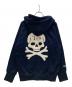 Ed Hardy (エド ハーディー) バックスカルボアパーカー ネイビー サイズ:M 未使用品：8000円