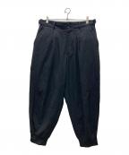 Y-3ワイスリー）の古着「クラシックウールフランネルカフパンツ/M CLASSIC WOOL FLANNEL CUFF PANTS」｜ブラック