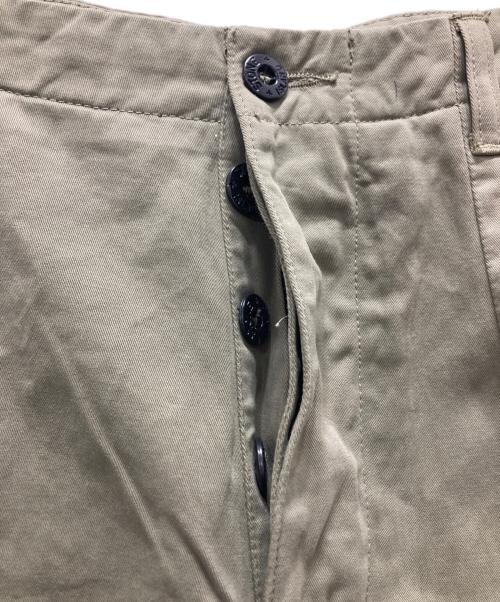 STONE ISLAND（ストーンアイランド）STONE ISLAND (ストーンアイランド) 04AW ジップ裾パンツ オリーブ サイズ:48の古着・服飾アイテム