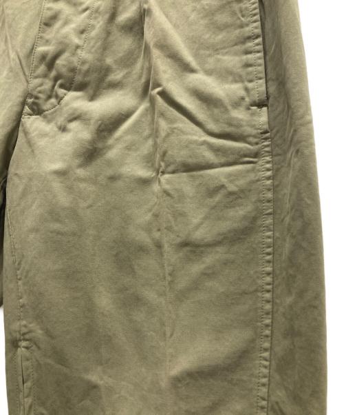 STONE ISLAND（ストーンアイランド）STONE ISLAND (ストーンアイランド) 04AW ジップ裾パンツ オリーブ サイズ:48の古着・服飾アイテム