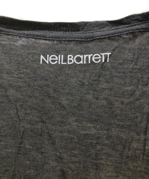 NEIL BARRETT（ニールバレット）NEIL BARRETT (ニールバレット) skull print tee ブラック サイズ:Mの古着・服飾アイテム