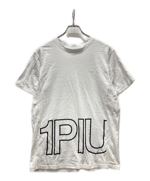 1PIU1UGUALE3 RELAX（ウノピゥウノウグァーレトレ リラックス）1piu1uguale3 relax (ウノピゥウノウグァーレトレ リラックス) バックロゴプリントTシャツ ホワイト サイズ:XLの古着・服飾アイテム