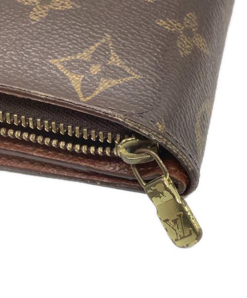 LOUIS VUITTON（ルイ ヴィトン）LOUIS VUITTON (ルイ ヴィトン) コンパクトジップ/2つ折り財布 ブラウンの古着・服飾アイテム