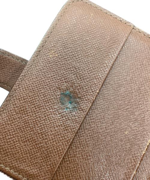 LOUIS VUITTON（ルイ ヴィトン）LOUIS VUITTON (ルイ ヴィトン) コンパクトジップ/2つ折り財布 ブラウンの古着・服飾アイテム