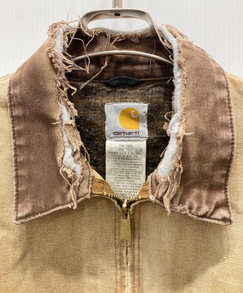 CarHartt（カーハート）CarHartt (カーハート) デトロイトジャケット ブラウン サイズ:Largeの古着・服飾アイテム