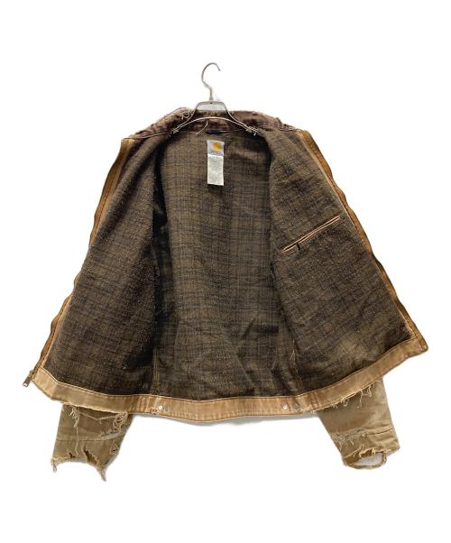 CarHartt（カーハート）CarHartt (カーハート) デトロイトジャケット ブラウン サイズ:Largeの古着・服飾アイテム