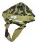 A BATHING APE（アベイシングエイプ）の古着「ドゥーラグ 帽子/1ST CAMO DU-RAG」｜グリーン