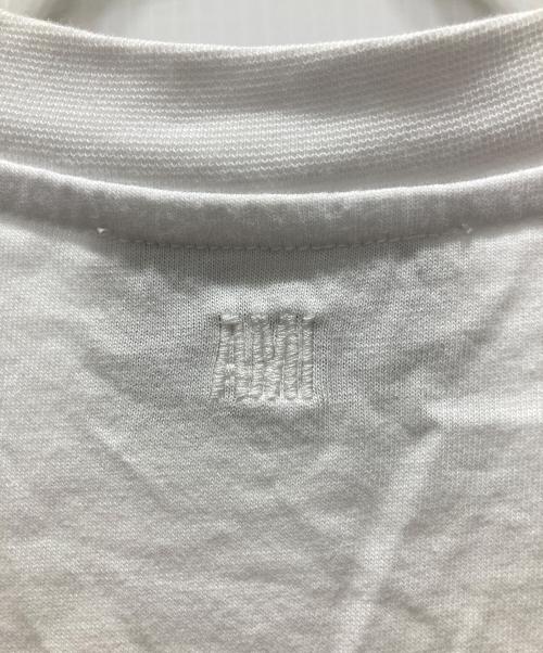 AMI Alexandre Mattiussi（アミアレクサンドルマテュッシ）AMI Alexandre Mattiussi (アミアレクサンドルマテュッシ) ホワイト オーガニックコットンTシャツ ホワイト サイズ:Mの古着・服飾アイテム
