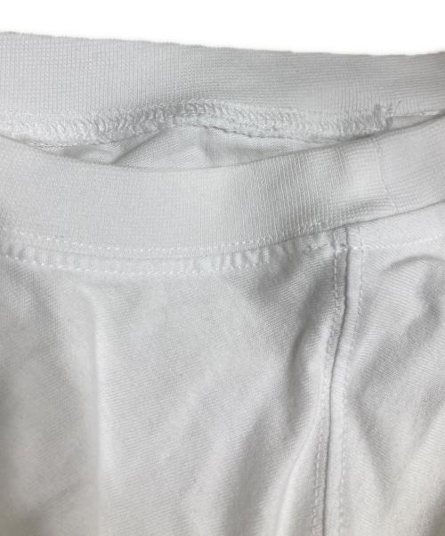 AMI Alexandre Mattiussi（アミアレクサンドルマテュッシ）AMI Alexandre Mattiussi (アミアレクサンドルマテュッシ) ホワイト オーガニックコットンTシャツ ホワイト サイズ:Mの古着・服飾アイテム