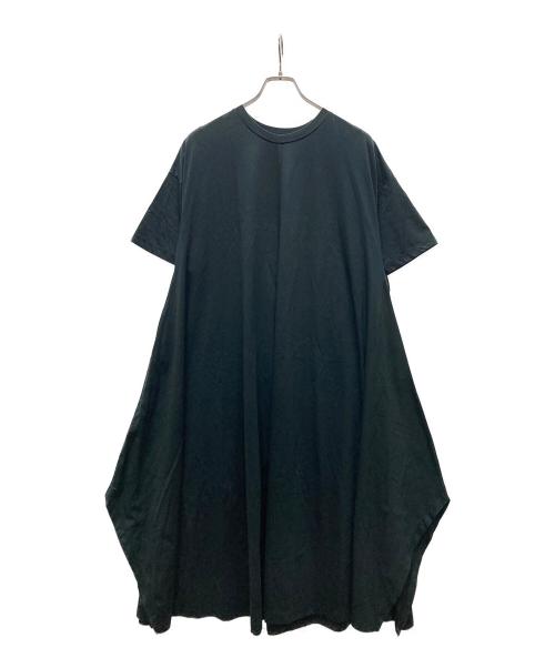 JOURNAL STANDARD relume（ジャーナルスタンダード レリューム）JOURNAL STANDARD relume (ジャーナルスタンダード レリューム) クルーカットソーフレアワンピース ブラック サイズ:Fの古着・服飾アイテム