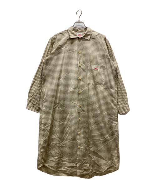 DANTON（ダントン）DANTON (ダントン) シャツワンピース ベージュ サイズ:36の古着・服飾アイテム