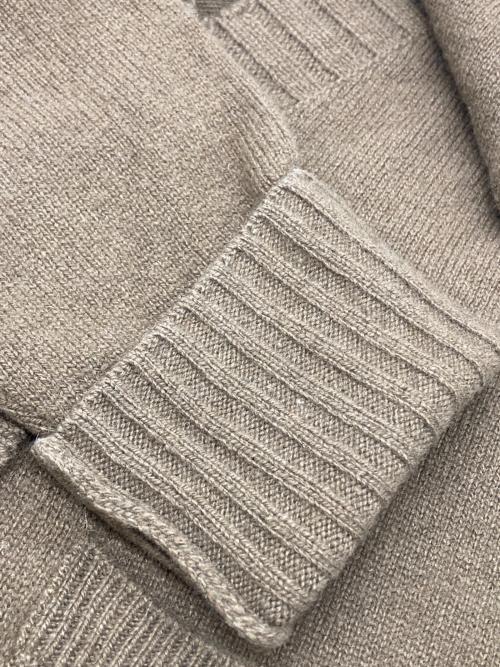 MARGARET HOWELL（マーガレットハウエル）MARGARET HOWELL (マーガレットハウエル) TWISTED CASHMERE WOOLCARDIGAN ブラウン サイズ:Ⅱの古着・服飾アイテム