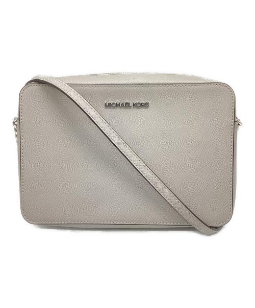 MICHAEL KORS（マイケルコース）MICHAEL KORS (マイケルコース) ショルダーバッグ ライトグレーの古着・服飾アイテム