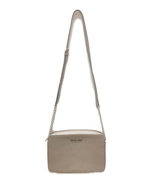 MICHAEL KORS（マイケルコース）MICHAEL KORS (マイケルコース) ショルダーバッグ ライトグレーの古着・服飾アイテム