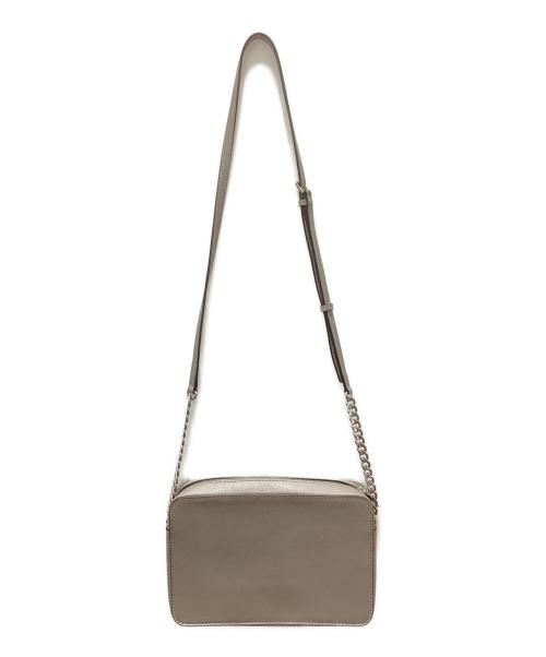 MICHAEL KORS（マイケルコース）MICHAEL KORS (マイケルコース) ショルダーバッグ ライトグレーの古着・服飾アイテム