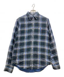 RALPH LAUREN（ラルフローレン）の古着「チェックシャツ」｜ブルー