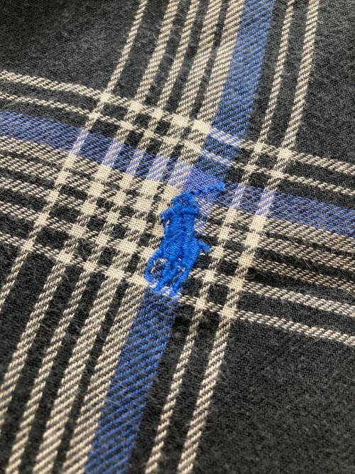 RALPH LAUREN（ラルフローレン）RALPH LAUREN (ラルフローレン) チェックシャツ ブルー サイズ:SPの古着・服飾アイテム