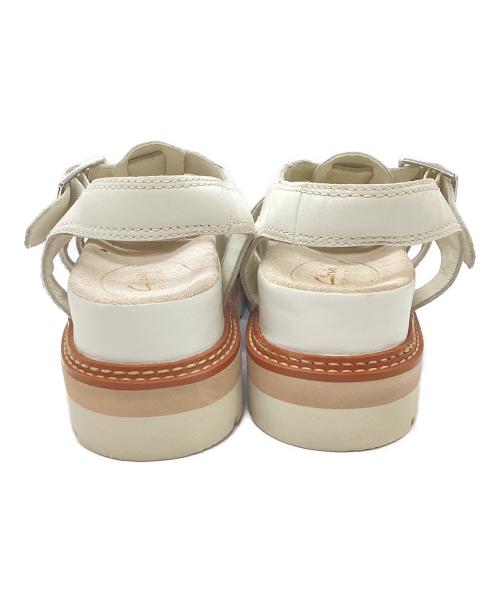CLARKS（クラークス）CLARKS (クラークス) Orianna Twist アイボリー サイズ:22.5の古着・服飾アイテム