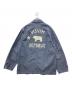 VISVIM (ビズビム) COVERALL DMGD G.CORDS バック刺繍カバーオール ネイビー サイズ:3：160000円